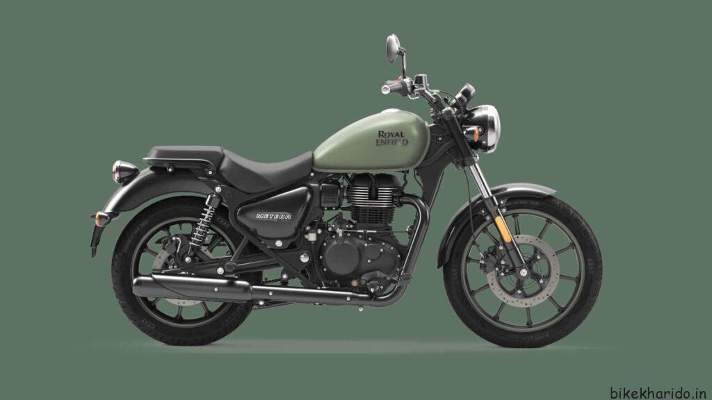 New Royal Enfield Meteor 350 Matte Green Colour