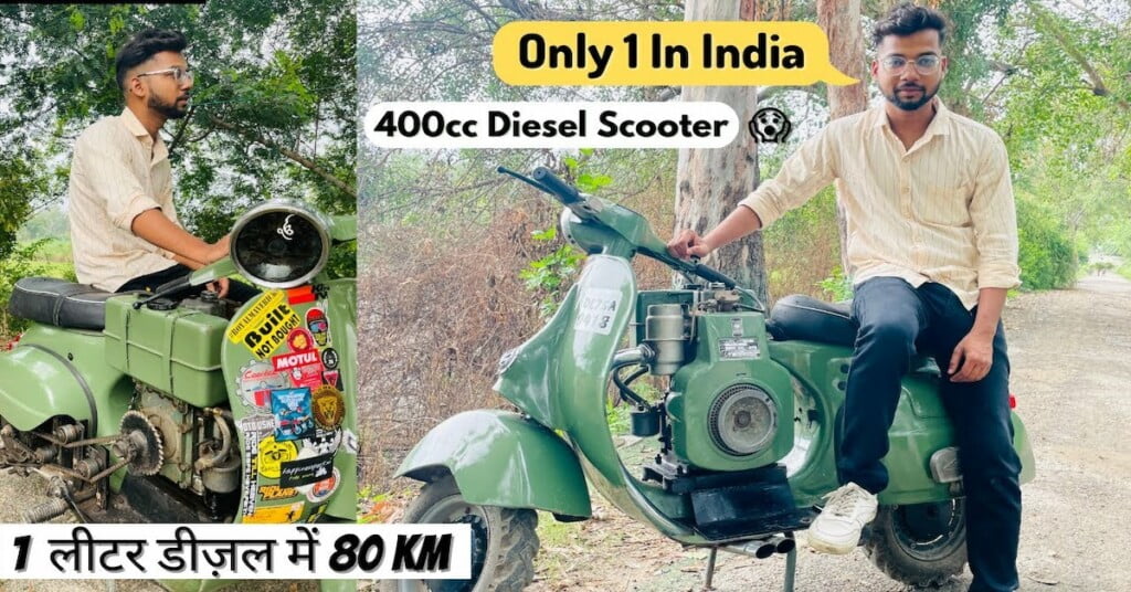 Diesel Bajaj Chetak Scooter
