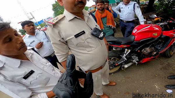 Superbike rider busted