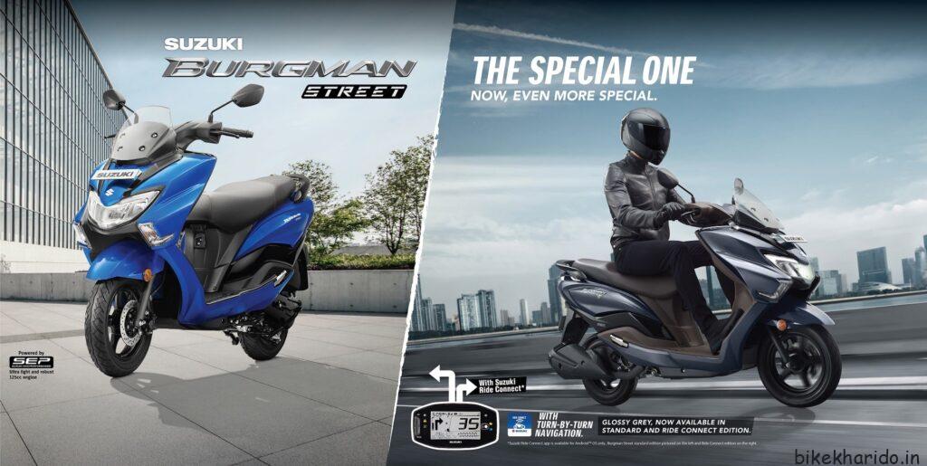 2023 Suzuki Burgman Street 125 EX Debuts